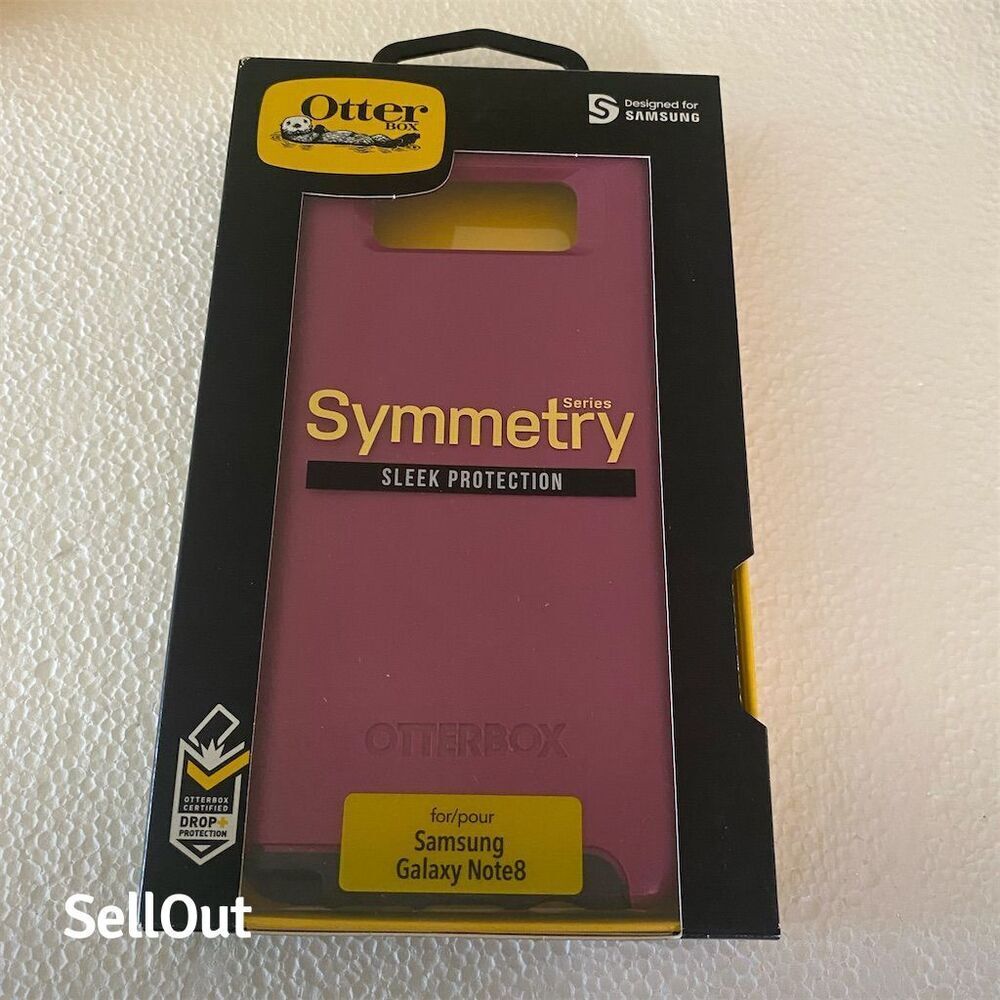 OtterBox Symmetry Bumper Case for Samsung Galaxy Note8 Magenta